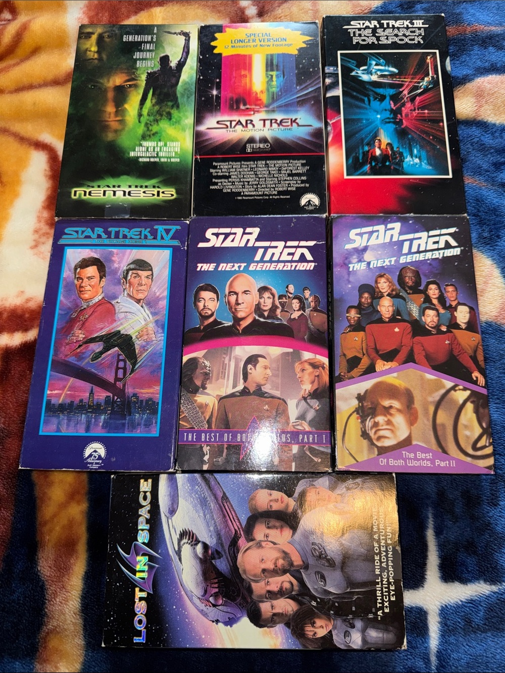 Vintage Star Trek VHS